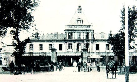 Concepción, estación de los ferrocarriles, 1906