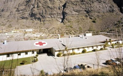 Hospital de Codelco en Río Blanco, 1987
