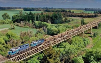 Reconstrucción Puente Ferroviario Cautín : TREN AL SUR SIN INTERRUPCIONES