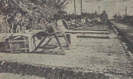Maquinaria para fabricar soleras, abril 1928.