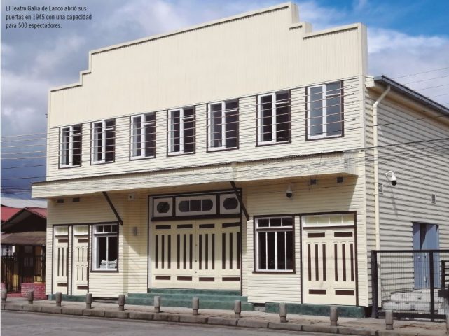 Teatro Galia de Lanco EL AVE FÉNIX DE LA CULTURA SUREÑA