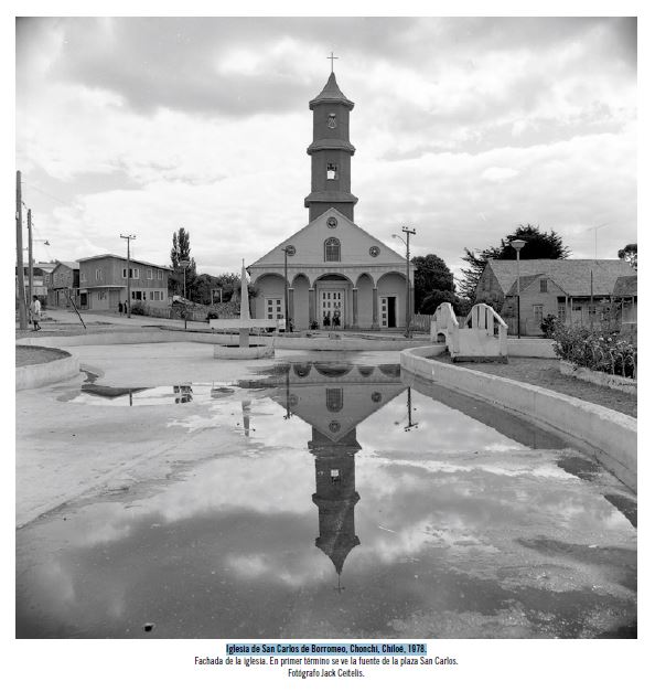 Iglesia de San Carlos de Borromeo, Chonchi, Chiloé, 1978.