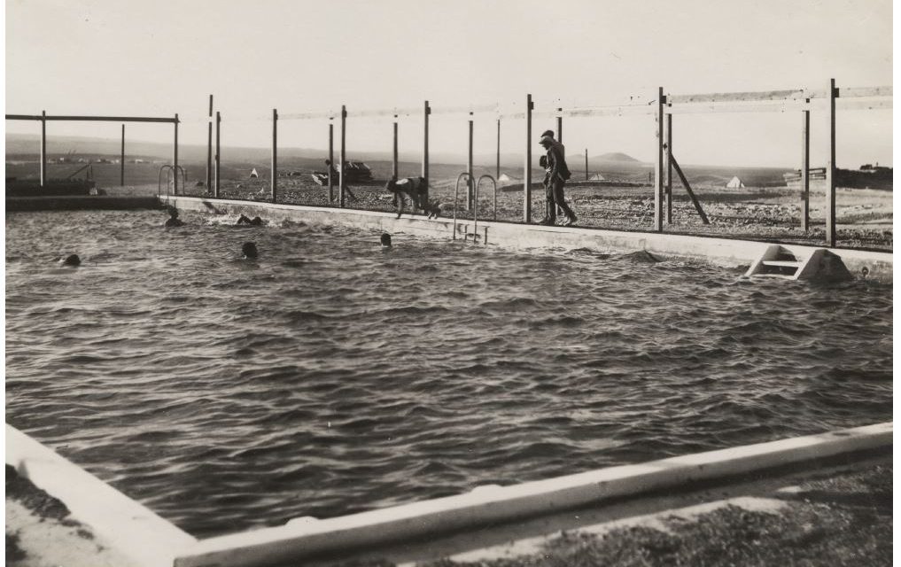 Piscina Pública, 1930. Salitrera Pedro de Valdivia